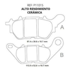Pastillas De Freno Yamaha R3